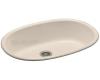 Kohler Iron/Tones K-6499-55 Innocent Blush Large Single Basin Kitchen Sink