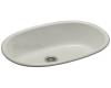 Kohler Iron/Tones K-6499-95 Ice Grey Large Single Basin Kitchen Sink
