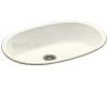 Kohler Iron/Tones K-6499-96 Biscuit Large Single Basin Kitchen Sink