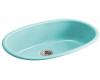 Kohler Iron/Tones K-6499-KG Vapour Green Large Single Basin Kitchen Sink