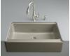 Kohler Dickinson K-6546-4U-K4 Cashmere Undercounter Kitchen Sink with Four-Hole Oversized Centers and Apron-Front