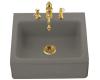 Kohler Alcott K-6573-3-K4 Cashmere Tile-In Kitchen Sink with Three-Hole Faucet Drilling and Apron-Front