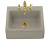 Kohler Alcott K-6573-4-G9 Sandbar Tile-In Kitchen Sink with Four-Hole Faucet Drilling and Apron-Front