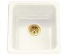 Kohler Iron/Tones K-6584-FE Frost Self-Rimming/Undercounter Kitchen Sink