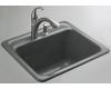 Kohler Park Falls K-6656-2-FE Frost Tile-In Utility Sink with Two-Hole Faucet Drilling
