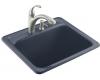 Kohler Glen Falls K-6663-1-52 Navy Self-Rimming Utility Sink with One-Hole Faucet Drilling