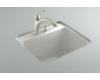 Kohler Glen Falls K-6663-1U-FF Sea Salt Undercounter Utility Sink with One-Hole Faucet Drilling