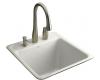 Kohler Park Falls K-6656-2-NY Dune Tile-In Utility Sink with Two-Hole Faucet Drilling