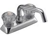 Kohler Coralais K-15270-CP Polished Chrome Laundry Sink Faucet with Plain End Spout and Sculptured Handles