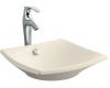 Kohler Escale K-19047-47 Almond Vessels Lavatory with Overflow