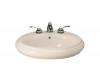 Kohler Revival K-2008-4-55 Innocent Blush Pedestal Lavatory Basin with 4" Centers