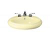 Kohler Revival K-2008-4-Y2 Sunlight Pedestal Lavatory Basin with 4" Centers