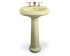 Kohler Revival K-2013-1-Y2 Sunlight Traditional Pedestal Lavatory with Single-Hole Faucet Drilling