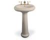 Kohler Revival K-2013-4-55 Innocent Blush Traditional Pedestal Lavatory with 4" Centers