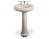 Kohler Revival K-2013-8-47 Almond Traditional Pedestal Lavatory with 8" Centers