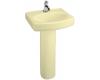 Kohler Pinoir K-2015-4-Y2 Sunlight Pedestal Lavatory with 4" Centers