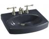 Kohler Pinoir K-2028-1-52 Navy Lavatory Basin with Single-Hole Faucet Drilling