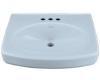 Kohler Pinoir K-2028-1R-6 Skylight Lavatory Basin with Single-Hole Faucet Drilling and Right-Hand Soap/Lotion Dispenser