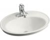 Kohler Serif K-2075-4-0 White Self-Rimming Lavatory with 4" Centers