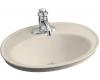 Kohler Serif K-2075-4-47 Almond Self-Rimming Lavatory with 4" Centers