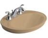 Kohler Serif K-2075-8-33 Mexican Sand Self-Rimming Lavatory with 8" Centers