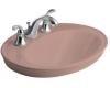 Kohler Serif K-2075-8-45 Wild Rose Self-Rimming Lavatory with 8" Centers