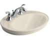 Kohler Serif K-2075-8-47 Almond Self-Rimming Lavatory with 8" Centers