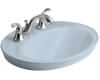 Kohler Serif K-2075-8-6 Skylight Self-Rimming Lavatory with 8" Centers