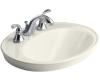 Kohler Serif K-2075-8-96 Biscuit Self-Rimming Lavatory with 8" Centers