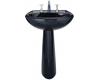 Kohler Chablis K-2081-1-52 Navy Pedestal Lavatory with Single-Hole Faucet Drilling