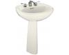 Kohler Chablis K-2081-1-96 Biscuit Pedestal Lavatory with Single-Hole Faucet Drilling