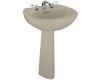 Kohler Chablis K-2081-1-G9 Sandbar Pedestal Lavatory with Single-Hole Faucet Drilling