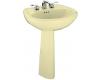 Kohler Chablis K-2081-1-Y2 Sunlight Pedestal Lavatory with Single-Hole Faucet Drilling