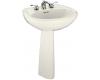 Kohler Chablis K-2081-4-96 Biscuit Pedestal Lavatory with 4" Centers
