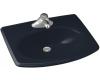 Kohler Pinoir K-2085-1-52 Navy Self-Rimming Lavatory with Single-Hole Faucet Drilling