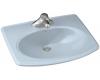 Kohler Pinoir K-2085-1-6 Skylight Self-Rimming Lavatory with Single-Hole Faucet Drilling