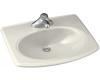 Kohler Pinoir K-2085-1-96 Biscuit Self-Rimming Lavatory with Single-Hole Faucet Drilling