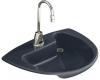 Kohler Invitation K-2098-1-52 Navy Self-Rimming Lavatory with Single-Hole Faucet Drilling