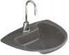 Kohler Invitation K-2098-1-58 Thunder Grey Self-Rimming Lavatory with Single-Hole Faucet Drilling