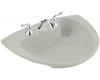 Kohler Invitation K-2098-4-95 Ice Grey Self-Rimming Lavatory with 4" Centers