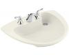 Kohler Invitation K-2098-4-96 Biscuit Self-Rimming Lavatory with 4" Centers
