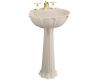 Kohler Anatole K-2099-1-55 Innocent Blush Pedestal Lavatory with Single-Hole Faucet Drilling