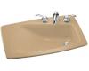 Kohler Lady Vanity K-2170-1-33 Mexican Sand Self-Rimming Lavatory with Single-Hole Faucet Drilling