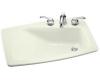 Kohler Lady Vanity K-2170-4-NG Tea Green Self-Rimming Lavatory with 4" Centers