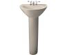 Kohler Parigi K-2175-1-55 Innocent Blush Pedestal Lavatory with Single-Hole Faucet Drilling