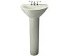 Kohler Parigi K-2175-1-NG Tea Green Pedestal Lavatory with Single-Hole Faucet Drilling