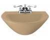 Kohler Parigi K-2176-1-33 Mexican Sand Pedestal Lavatory Basin with Single-Hole Faucet Drilling