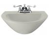 Kohler Parigi K-2176-1-95 Ice Grey Pedestal Lavatory Basin with Single-Hole Faucet Drilling