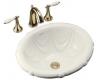 Kohler Chenille K-2184-96 Biscuit Self-Rimming Lavatory