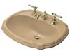 Kohler Portrait K-2189-8-33 Mexican Sand Self-Rimming Lavatory with 8" Centers